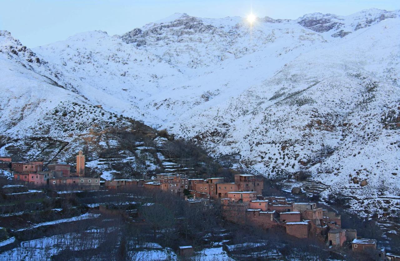 Douar Samra Hotel Imlil  Buitenkant foto